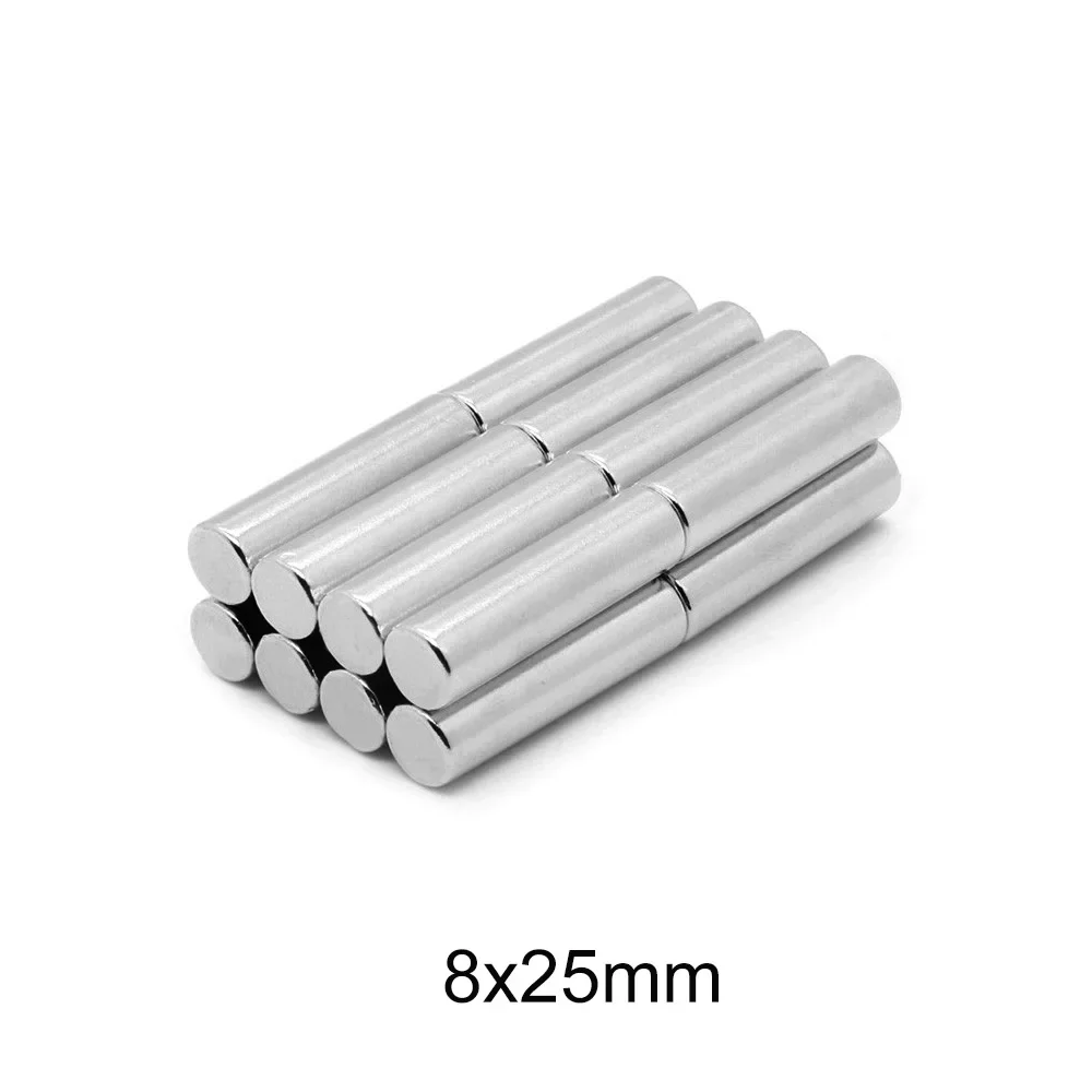 

8x25mm Thick Round Powerful Magnet 8*25mm For Home Refrigerator,Office,DIY 8x25 8*25