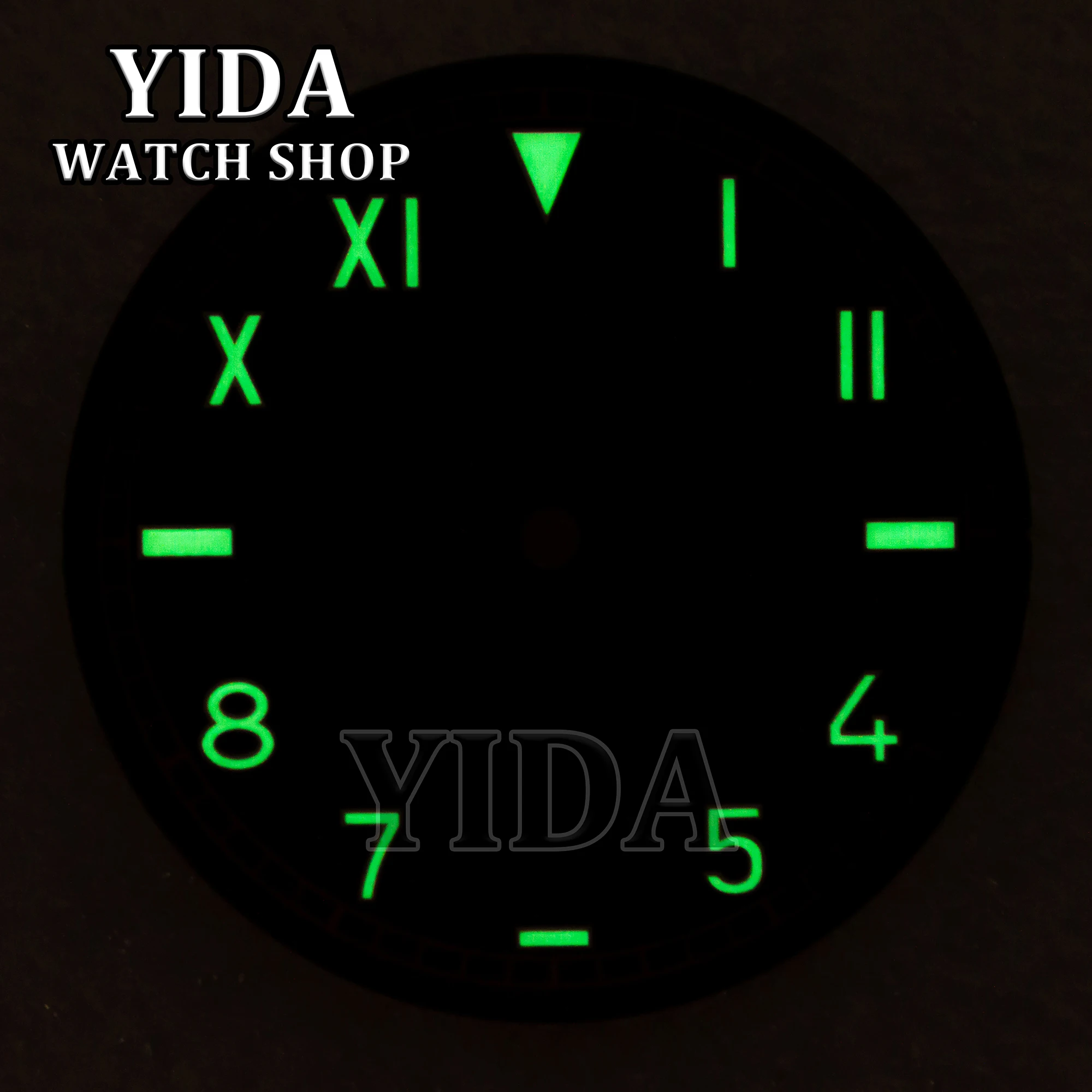 PAM Vintage Watch Dial 39MM Retro Face for 6152/6154 ETA 6497/6498 ST3600 Mechanical Movement Modified Accessories Repair Tools