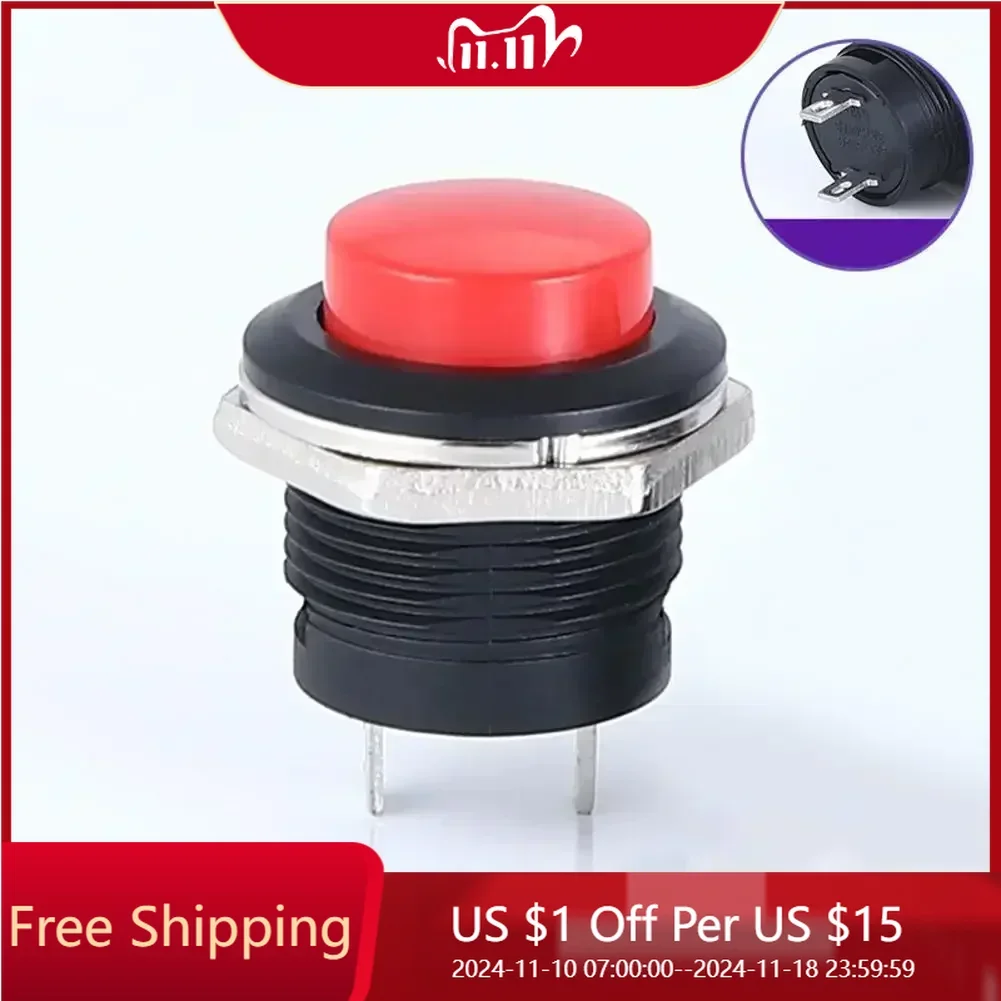 

Boat Horn Momentary Push Button Metal Starter Switch 12V 16mm For Car Boat With IP67 Waterproof Rating Quick To Install