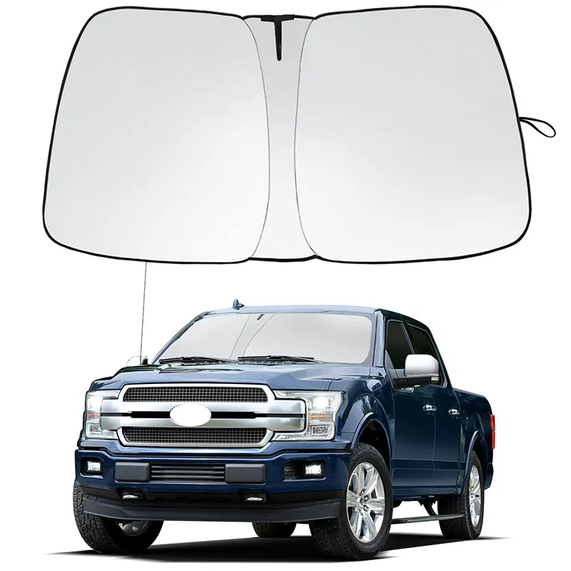 

For Ford F150 2015-2020 Car Visor Sunscreen Window Sun Shade Blocks Parasol Coche UV Rays Driver Protection