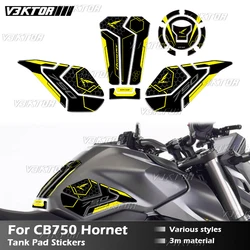 For CB750 Hornet Motorcycle Fuel Tank Sticker Tank Pad Decal Oil Gas Cap Protector For CB750 CB 750 Hornet