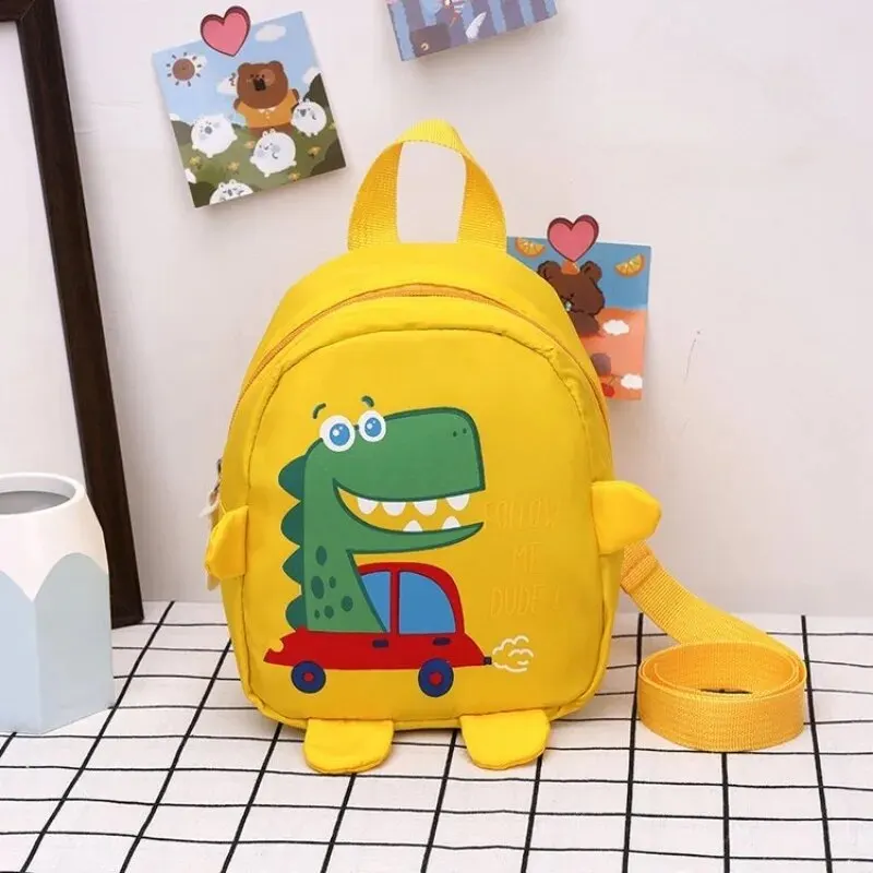 1 PCS Kids Cartoon Mini Dinosaur Backpack Anti Lost Bag Kindergarten School Bag Backpack image 4