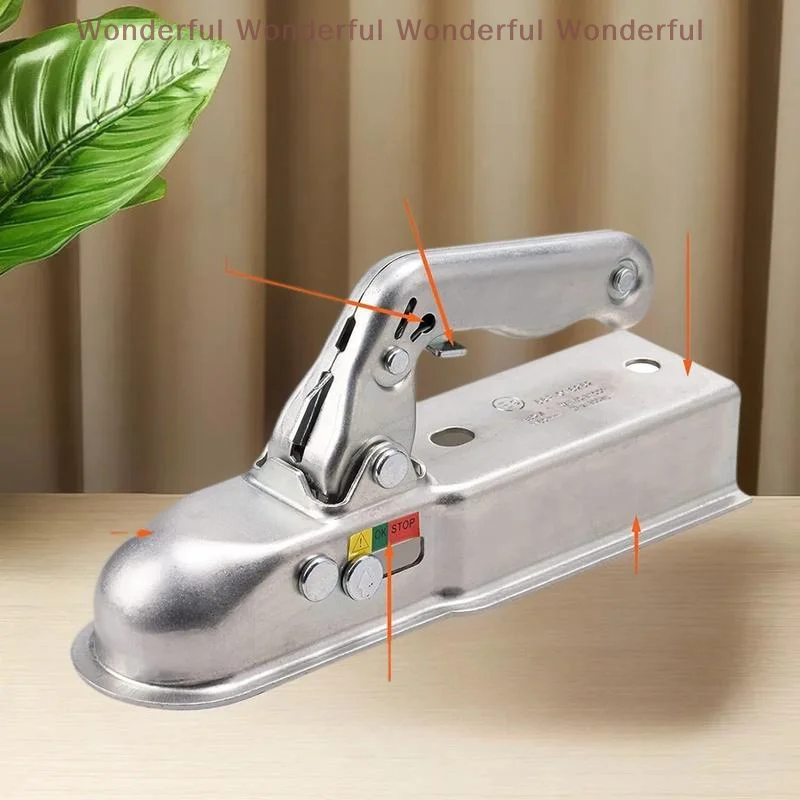 Conector de remolque de una pieza perfecto para vehículos recreativos y camiones de barcos de hasta 800 kg