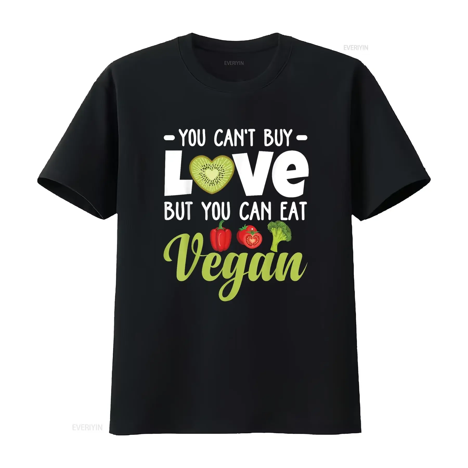 Funny Plant Based Vegetarian Organic Food Veggies Vegan T Shirt vintage Washed homme Versatile Comfortable fashion Casual