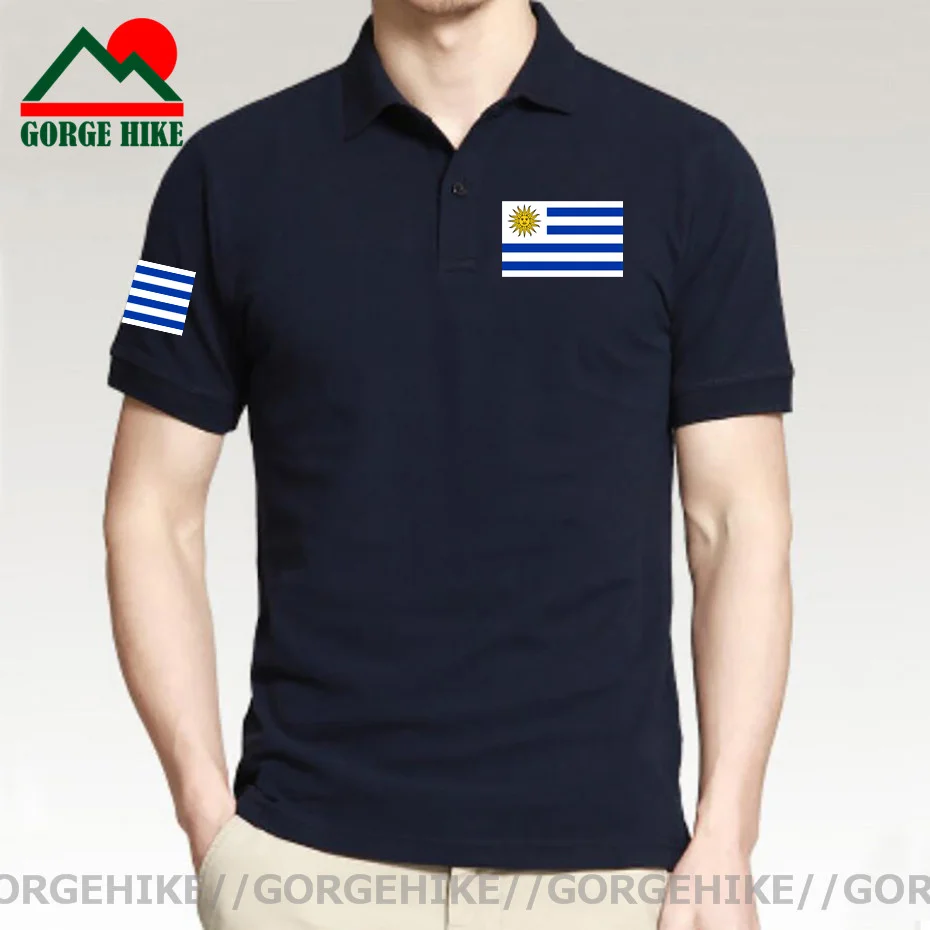 Army Uruguay Uruguayan URY UY Short Sleeve Polo Shirt Mens High Quantity Fashion Business Casual Cotton Sports Lapel Polo Shirts