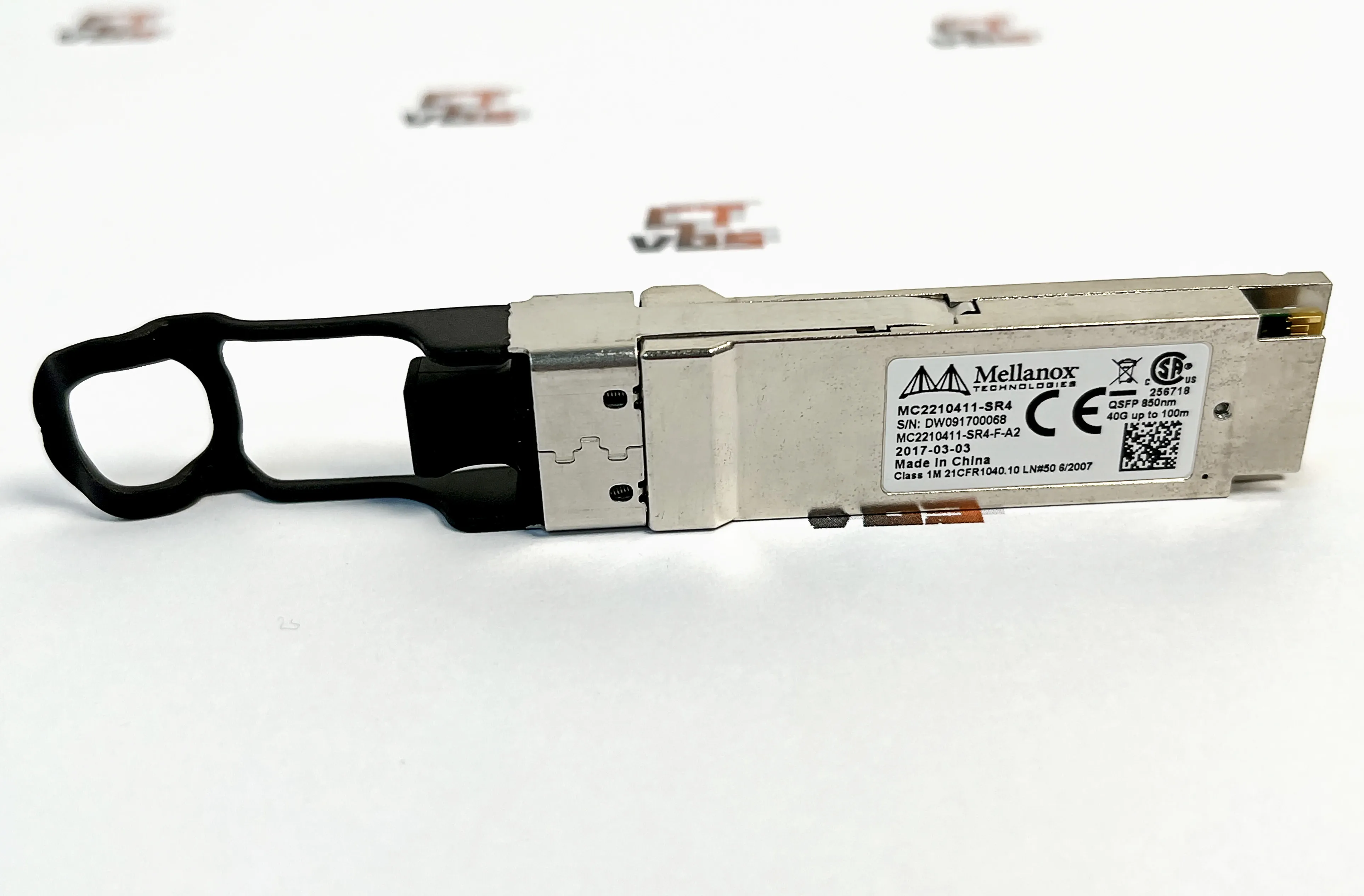 Mellanox متوافق MC2210411-SR4 40GBASE-SR4 QSFP + 40G 850nm 100m DOM MTP/MPO MMF وحدة بث وإرسال بصرية