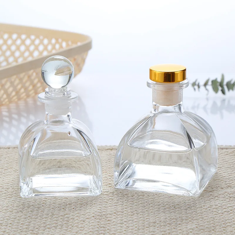 

3Pcs 50ml Yurt Aroma Glass Bottle, Rattan Fragrance Diffuser, Perfume Bottle, Scent Diffuser, Home Decor Glass Container