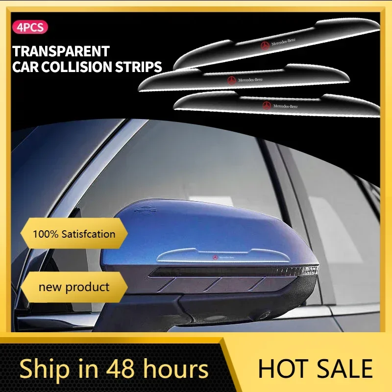

，Car Bumper Anti-collision Strips Door/Body Protector Rubber Sticker For Mercedes Benz W166 W212 W213 W246 W176 W205 C180 W167