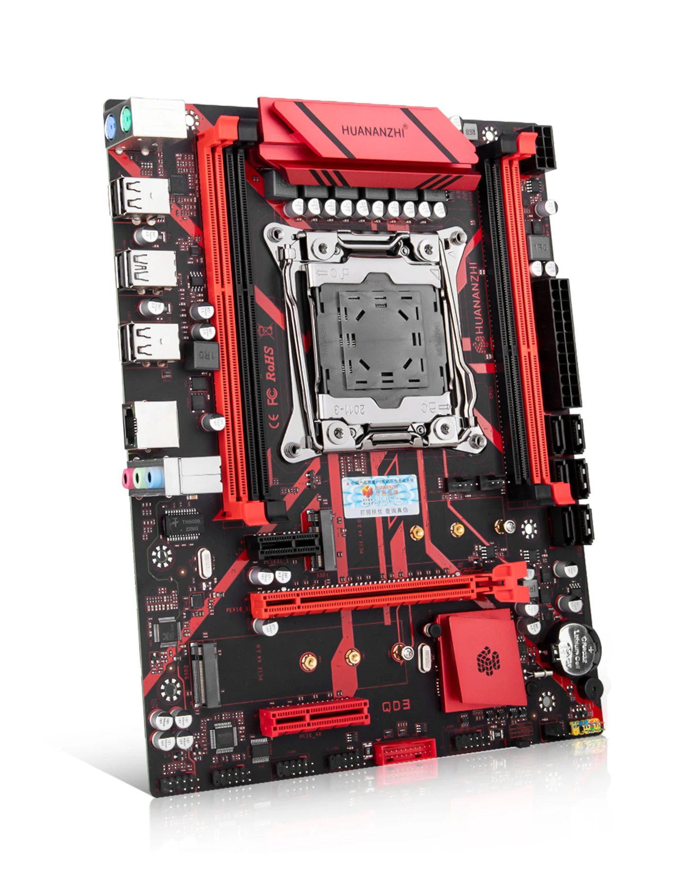 Huananzhi x99マザーボード,qd3 lga 2011-3,intel e5,2696, 2678, 2676