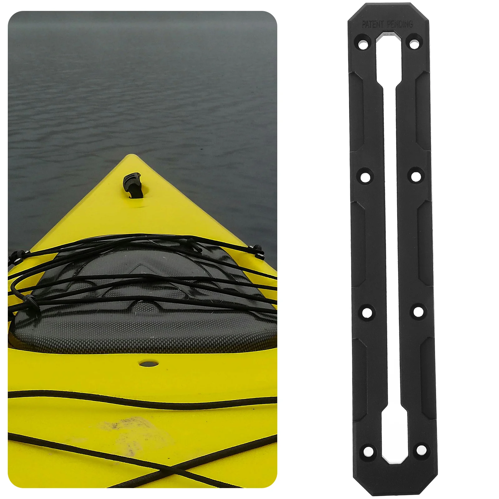 

Marine Hardware Slide Base Track Replacement Nylon Kayak Supplies Convenient Rail