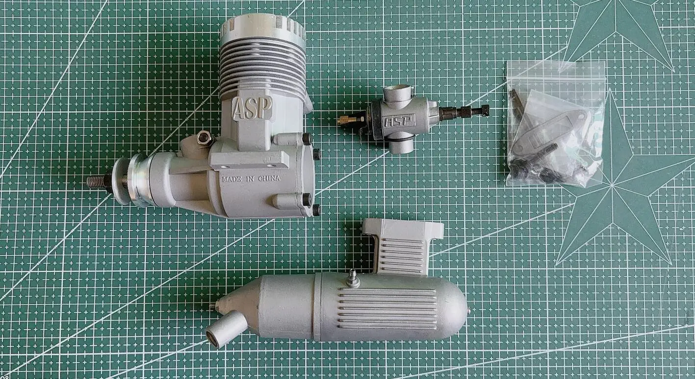 ASP SANYE SC91A Nitro Motor 91 engine Upgrade  for RC airplane fix wing modelfor Airplane OS YS SAITO