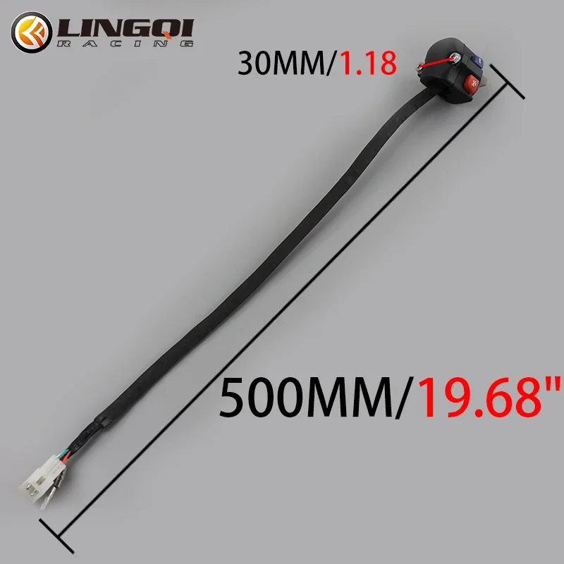 قطع غيار الدراجات النارية Flameout كاتب وقف التبديل ل الترابية دراجة الطرق غير الممهدة تشغيل/إيقاف ثلاثة وظيفة مفتاح بـزر دفع دراجة نارية الملحقات