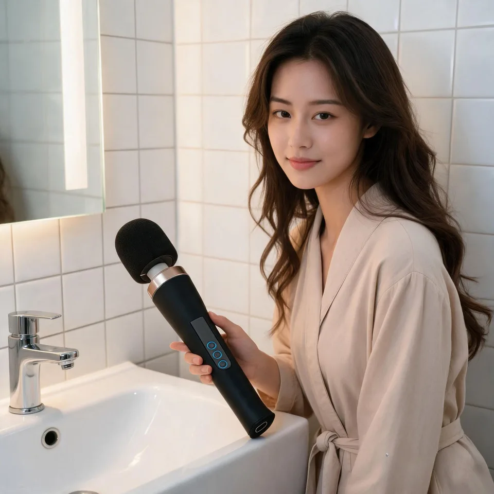 Powerful Large Fascial Hammer Rechargeable Body Massage Stick Hand Leg Foot Neck Back Relaxation Relieving Muscle Soreness