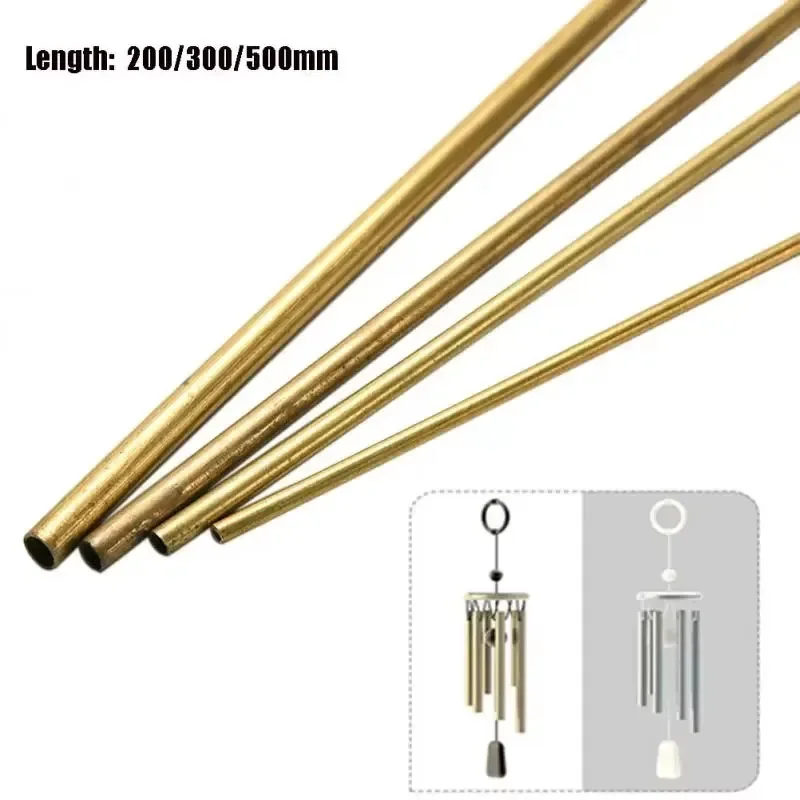 1 pcs Brass Tube Diameter 2/3/4/5/6/7/8/9/10/12/14/16/18/20/22/25mm Length 200mm/300mm/500mm Seamless Round Pipe Tubing