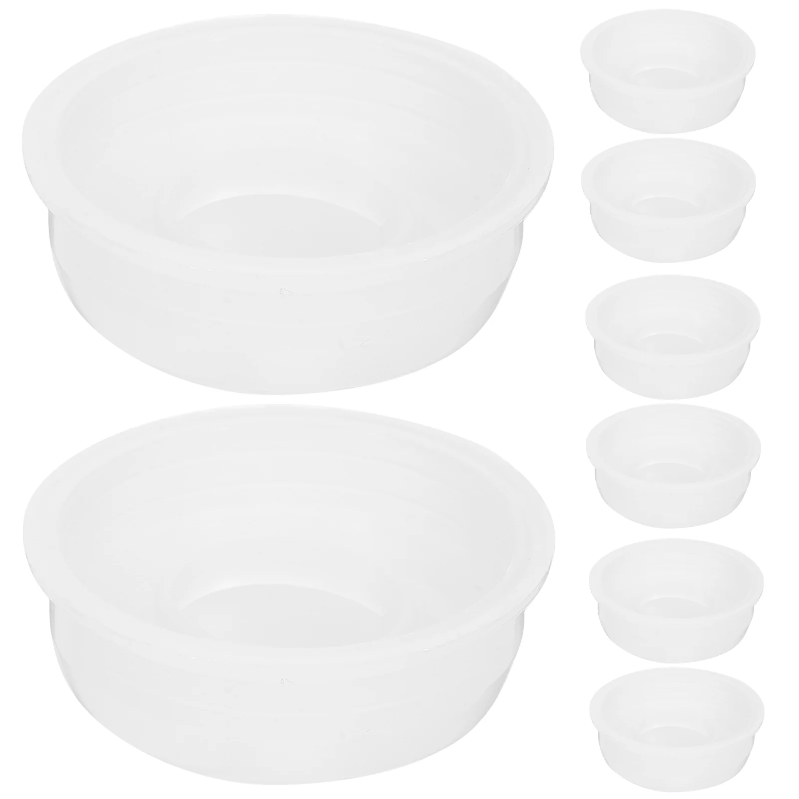 Tapones de tambor de tapa de cubo de plástico con tapas de anillo, sellado de tambores de galón de barril de aceite, 20 piezas