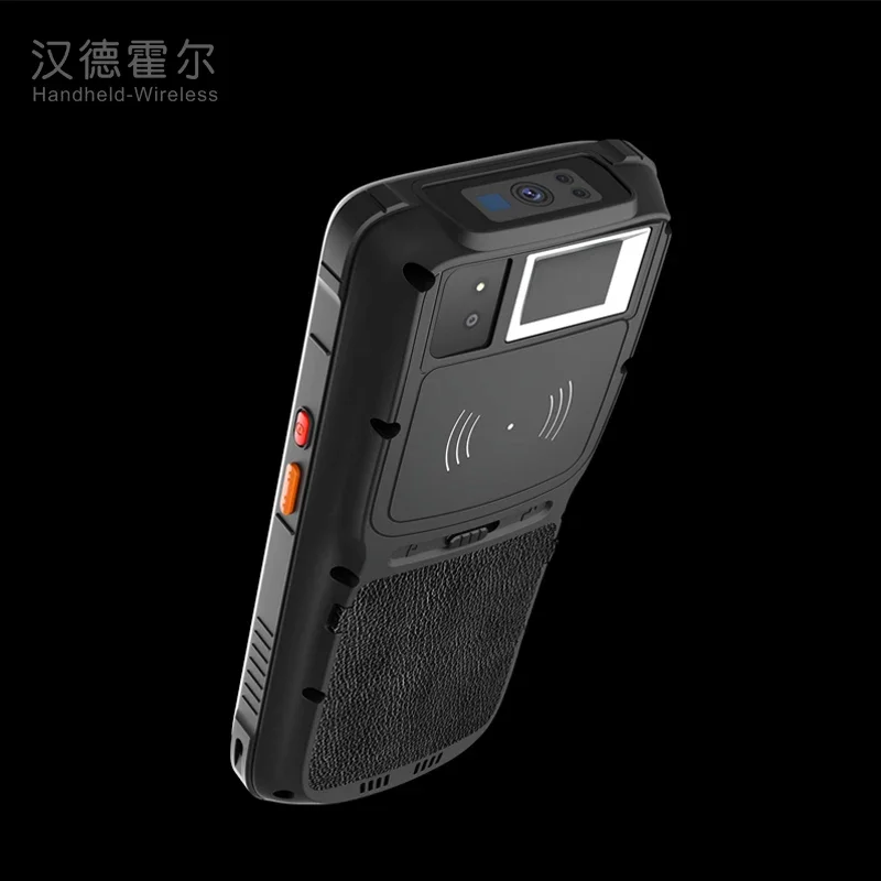 5.5 Inch Rugged Android PDA Fingerprint FBI Certificated With QR Code / NFC Reader/4G wifi Bluetooth 4G Sim Card support