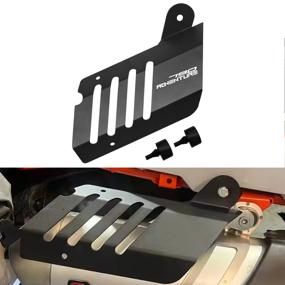 2025 2026 Exhaust Pipe Protection Cover For 790 ADV 790ADVENTURE R S 2019-2022 2023 2024 Motorcycle Accessories 790 ADVENTURE