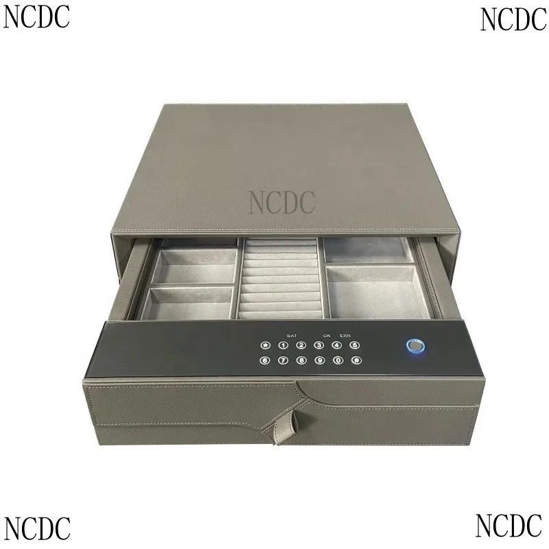 Concealed Cashier Built In Fingerprint Password Deposit Safe Box Drawer Wardrobe Fittings