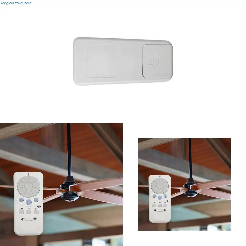 N2UB Plastic Remote Controller Specifically ABS Texture for Compatible Ceiling Fan