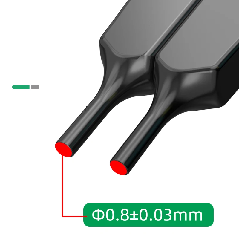 LAOA Industrial Components Retaining Ring Pliers Shaft with Curved Nozzle/Straight Nozzle Multi-Purpose 5.5-Inch Circlip Pliers