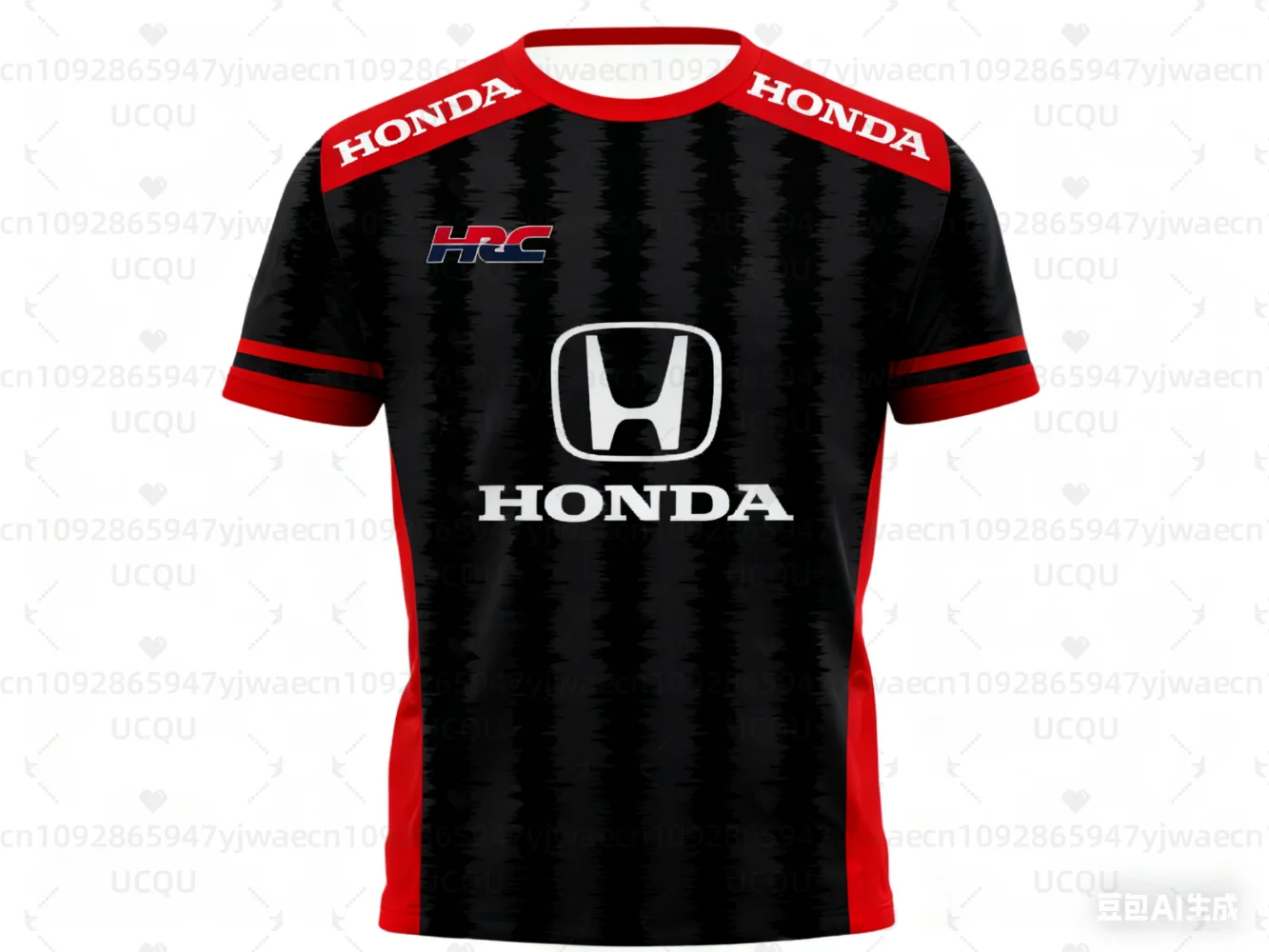 ثلاثية الأبعاد طباعة الرجال النساء هوندا الصيف تي شيرتات قصيرة الاكمام دراجة نارية رياضية سباق سريعة الجافة جيرسي عشاق الدراجات النارية #1