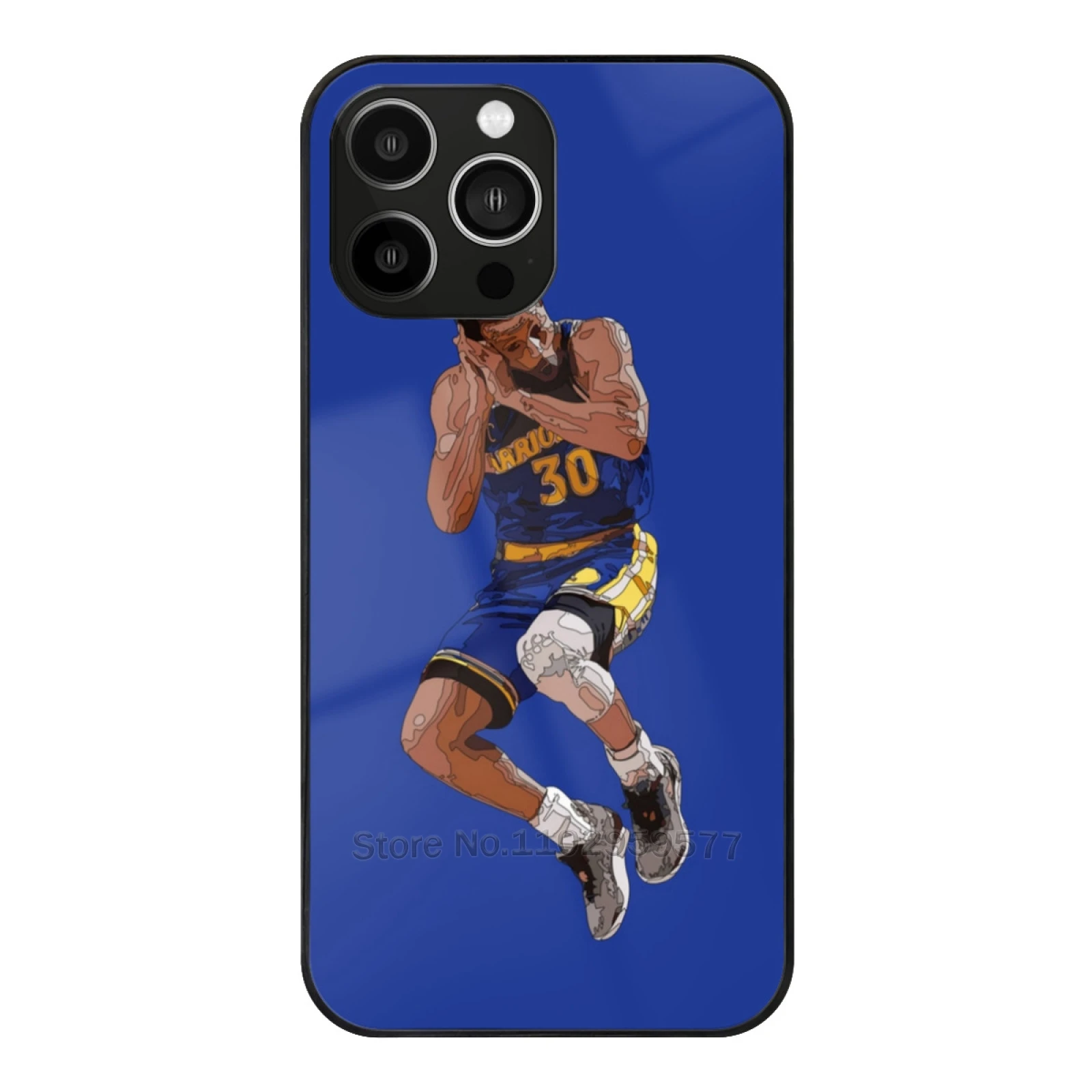 Steph Curry Night Night Tempered Glass Case For Iphone 11 12 13 14 15 Pro Max Mini 7 8 X Xr Xs Plus Phone Cover Steph Curry