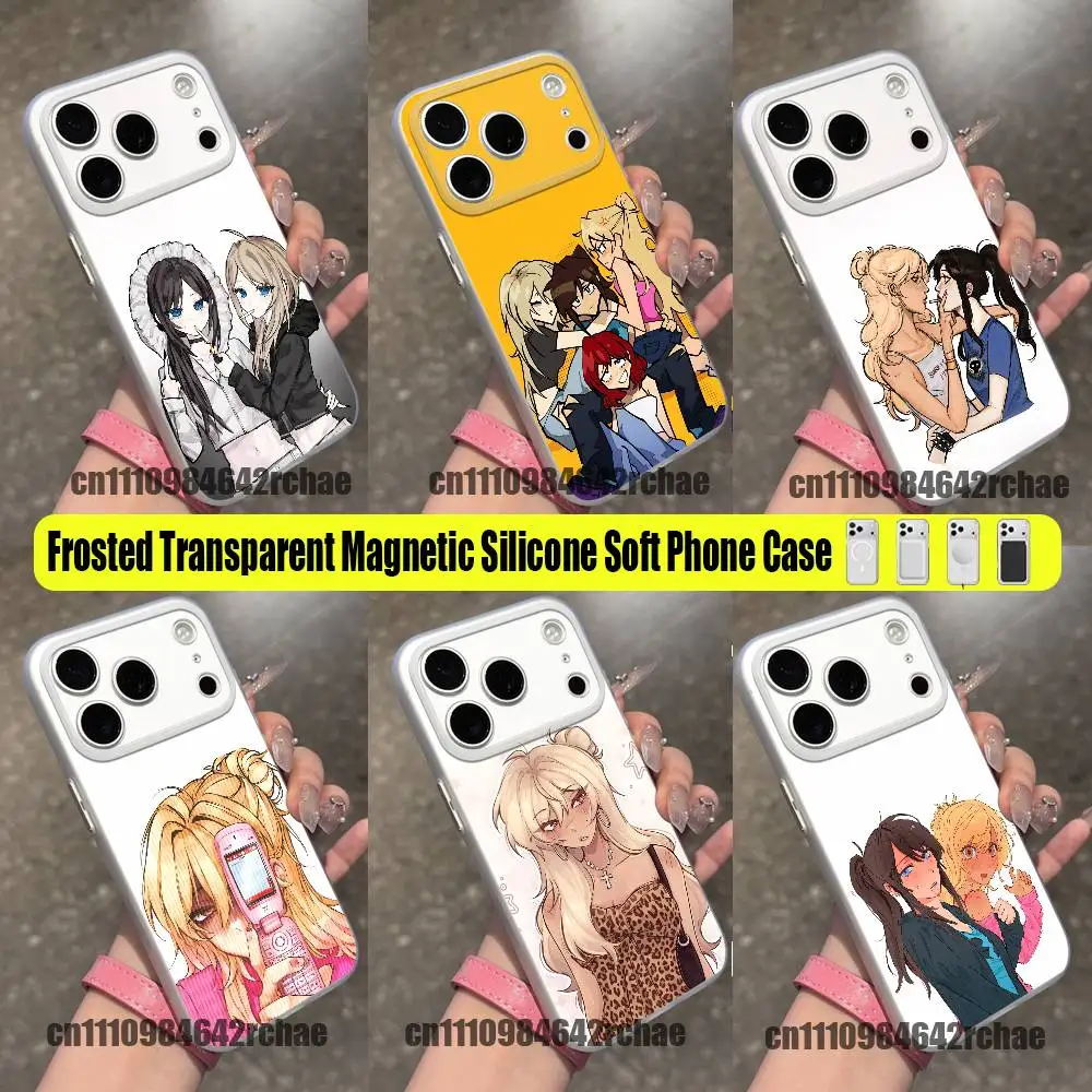 For Class of 09 Nicole Jecka Emily Ari Phone Case For iPhone 15 17 11 14 13 16 12 Pro Max Mini Plus For Magsafe Magnetic Clear