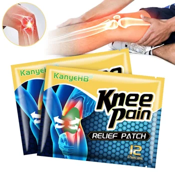 24/12Pcs Knee Joint Care Pads Patches Chinese Herbal Medical Plaster Rheumatoid Arthritis…