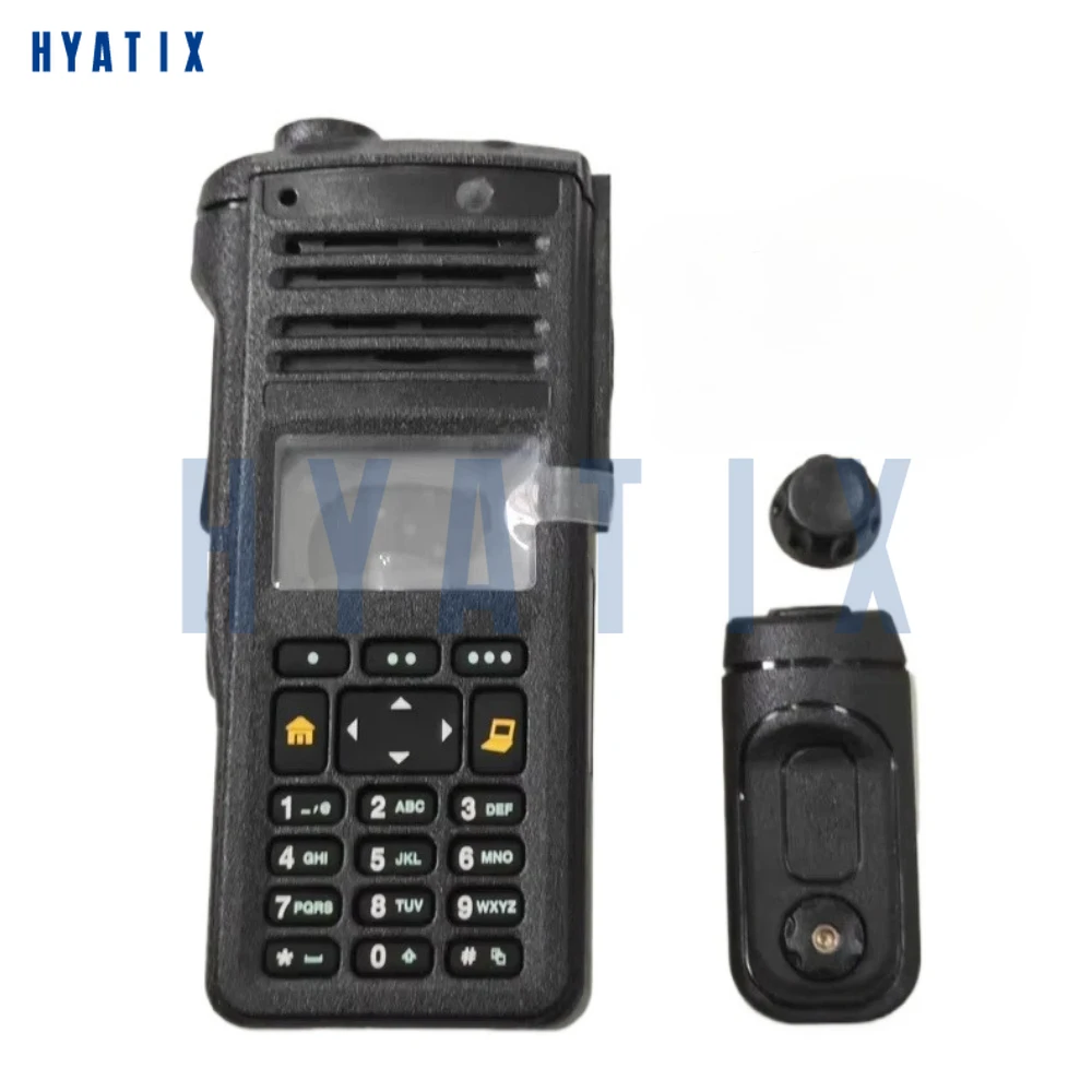 Front Housing Cover Case with Knob Dust Cover for Motorola APX4000 Walkie Talkie Handheld Radio Repair Kit Accessories