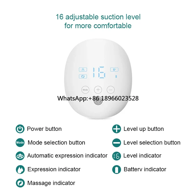 Double Electric Portable Duckbill Valve S12 Baby Park Wholesale Wearable Breast Pump