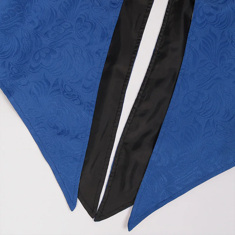 معطف رجالي على الطراز القوطي الشرير لعام 2025 للحفلات على الطراز الفيكتوري Steampunk |   خليط التطريز الرائع |   زي الهالوين التنكري