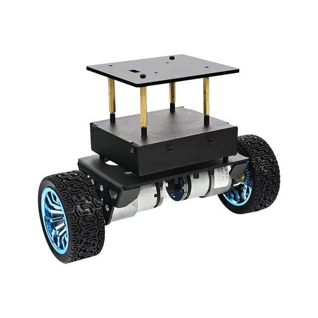 

Комплект шасси робота Yahboom, 2WD, высокая конфигурация, развивающая игрушка, электронный набор «сделай сам», с двигателем постоянного тока для самобалансирующегося автомобиля STM32