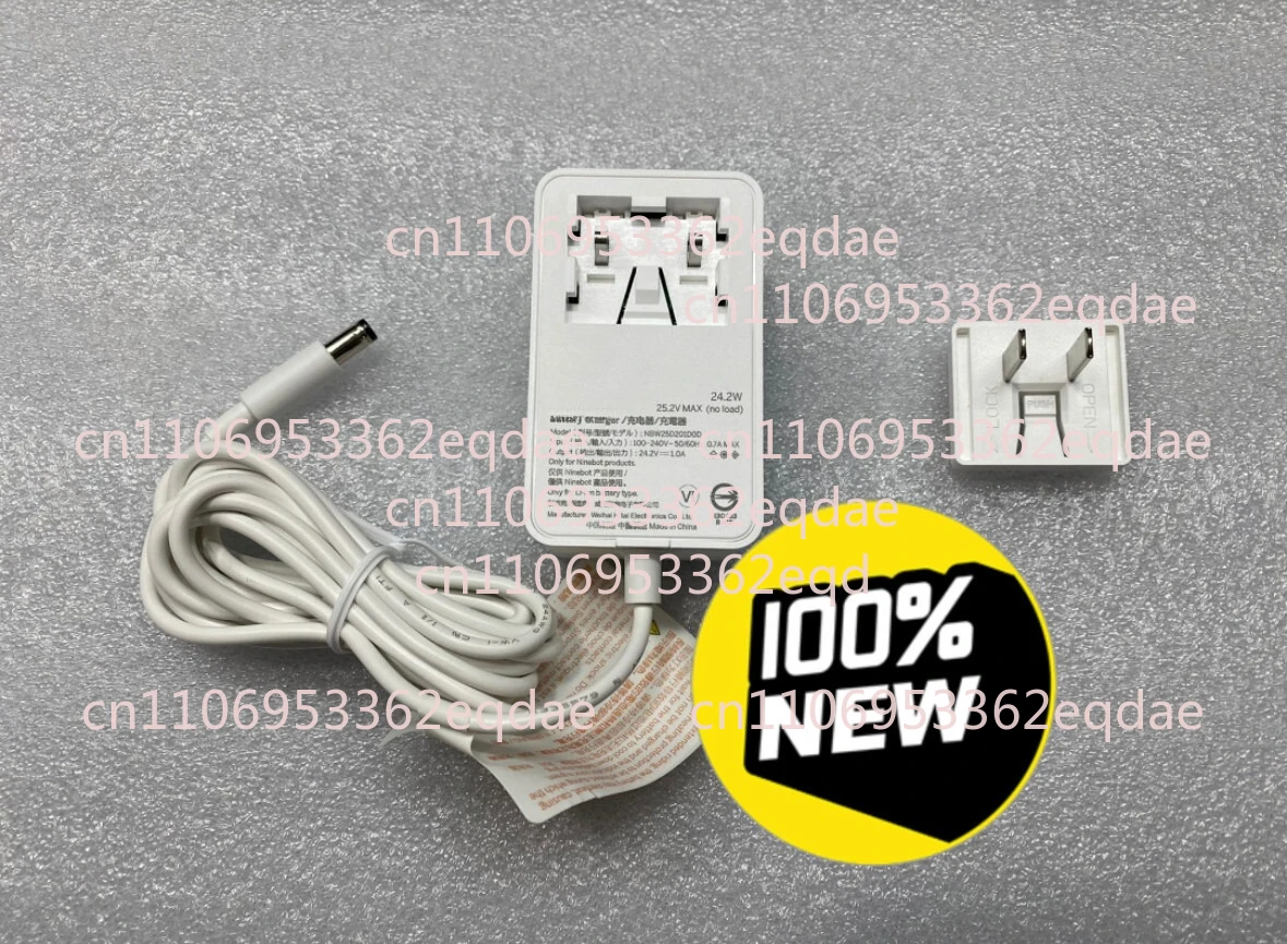 

Зарядное устройство для аккумулятора e2 e2puls Ninebot 24,2 Вт NBW25D201D5N 25D201D0D 24,2 В 25,2