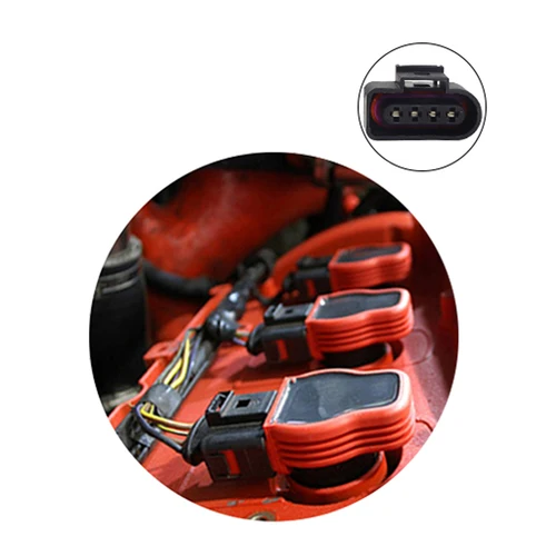 Imagen 2 del producto 4 unids/set bobina de encendido mapa conector arnés enchufe de cableado para Audi A3 A4 A5 TT VW Passat Jetta Golf 1J 0973724 2011340   1J 0998724