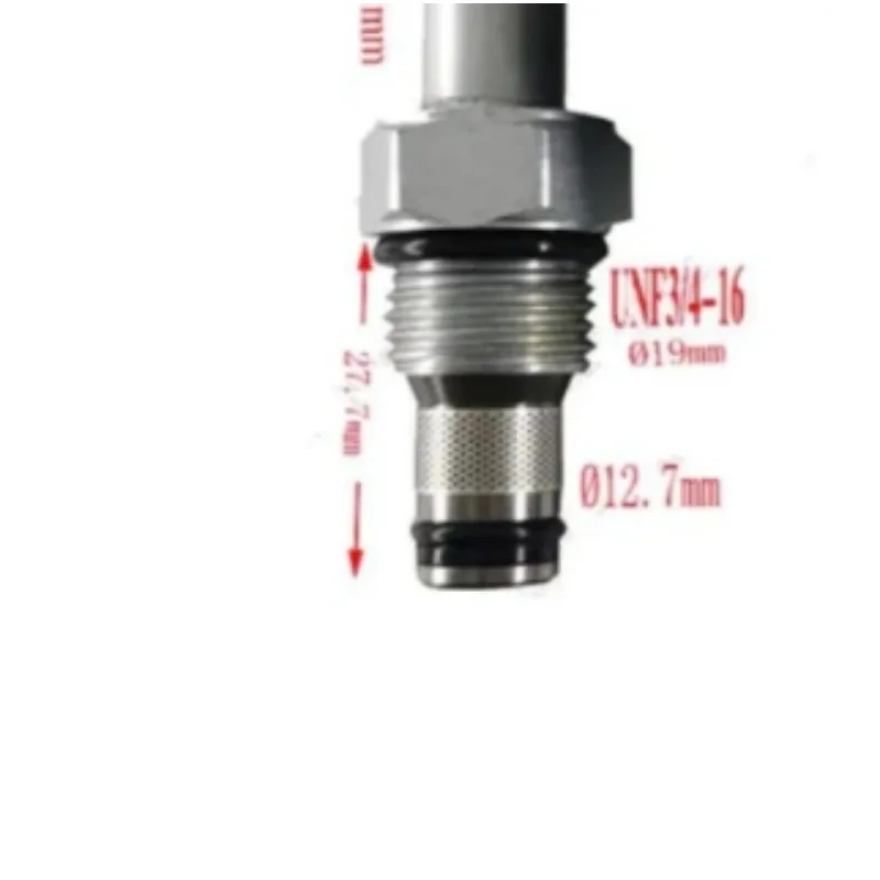 

Hydraulic Solenoid Valve SV08-20 Electromagnetic Reversing LSV-08-2NCP Oil Drain Electric One-way Shear Trigge