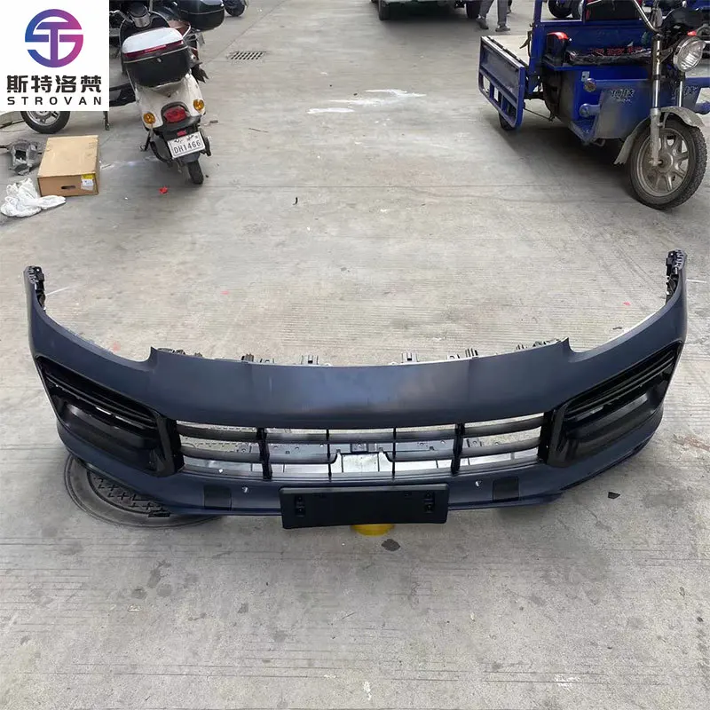 STLF Quality Car Bumper for Porsches Cayenne 2022 Front Bumper Assembly Grille OE9Y0807217H