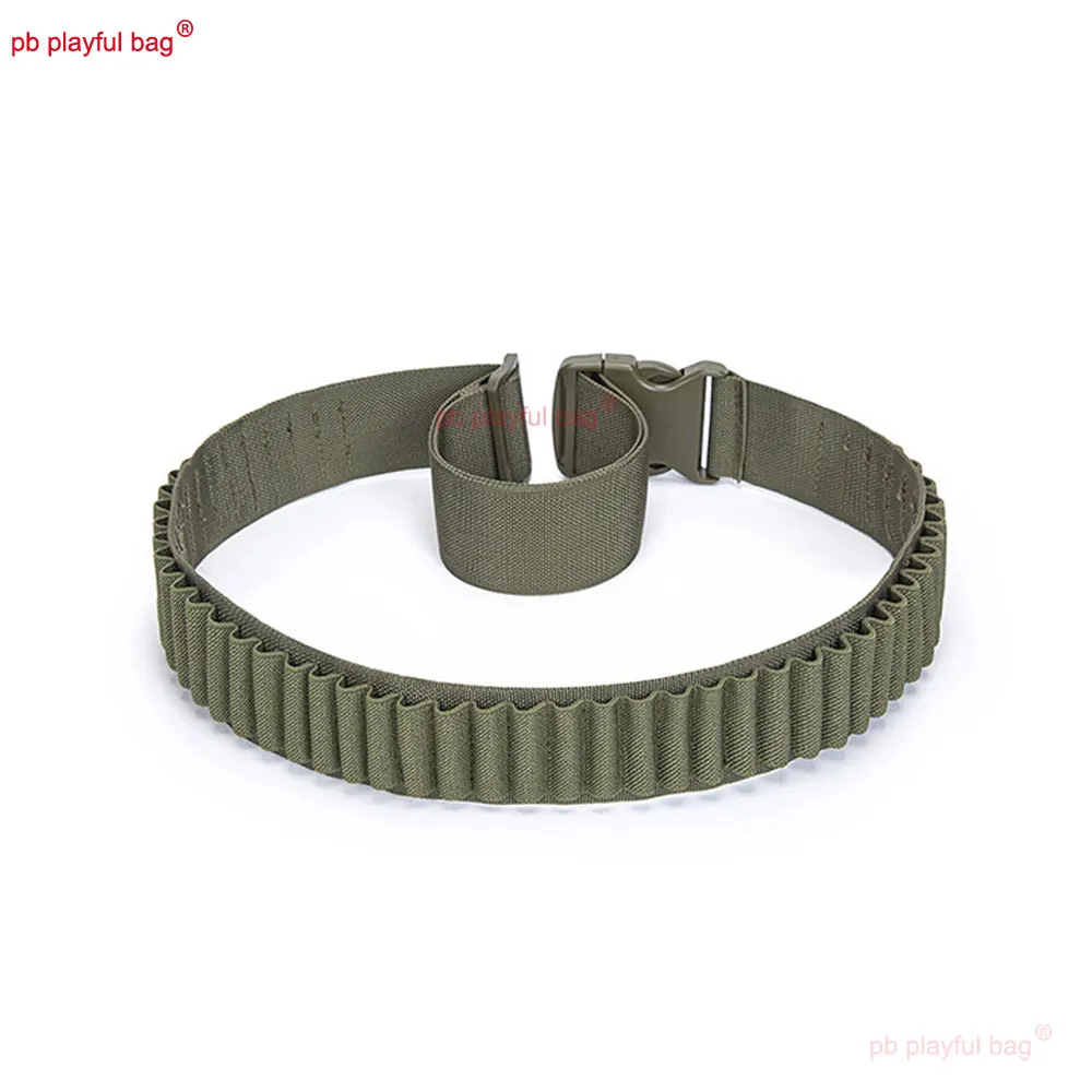 Outdoor Sports 50 Hole Waist Belt 5.56 Bullet Belt Tactical Equipment CS Game Toy Accessories Nylon Waist Belt QG560