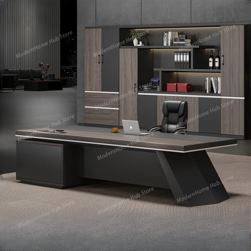 

Органайзер для рабочего стола, роскошный компьютерный стол для руководителя с ящиками, для дома и офиса