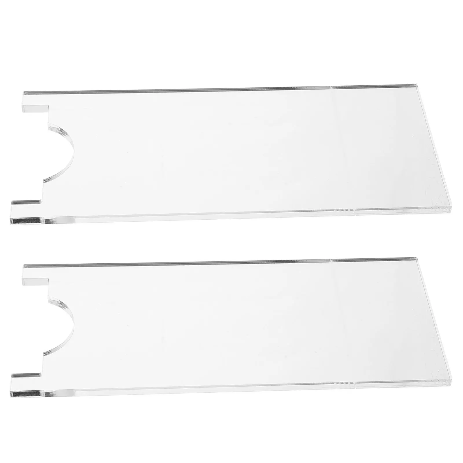 2Pcs Couch Wall Spacer For Under Furniture Family Transparent Gap Spacers Universal Sofa Stoppers Protector Fire