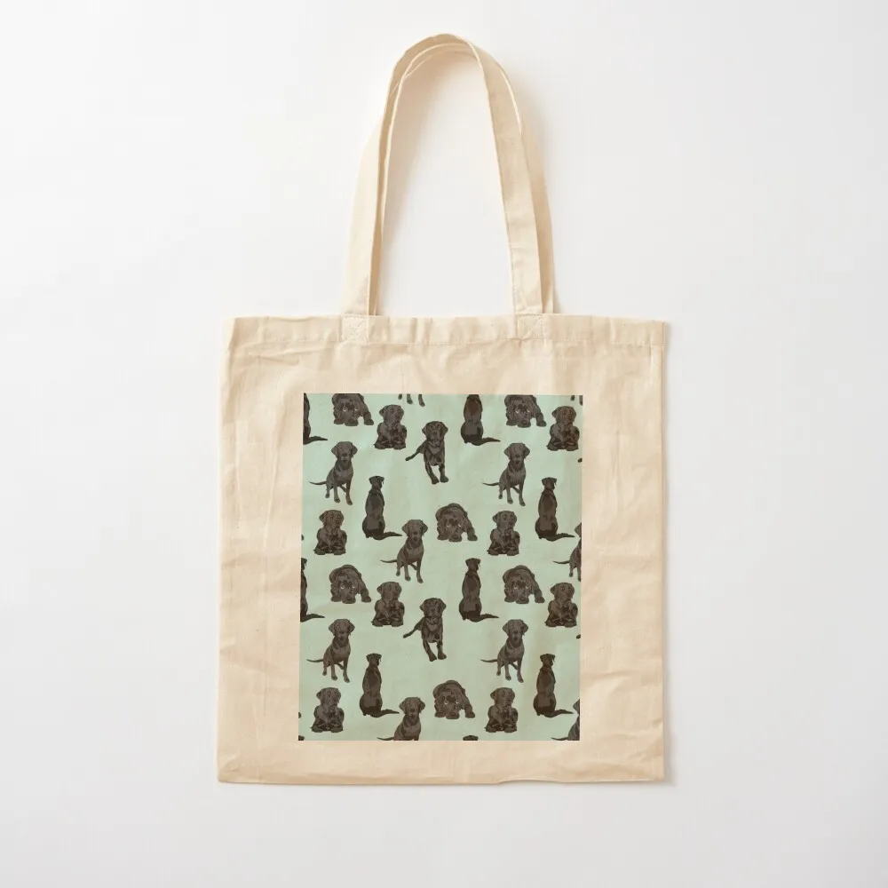 

Black Labrador Tote Bag Canvas shoulder bag cute tote bag Women's bags Canvas Tote