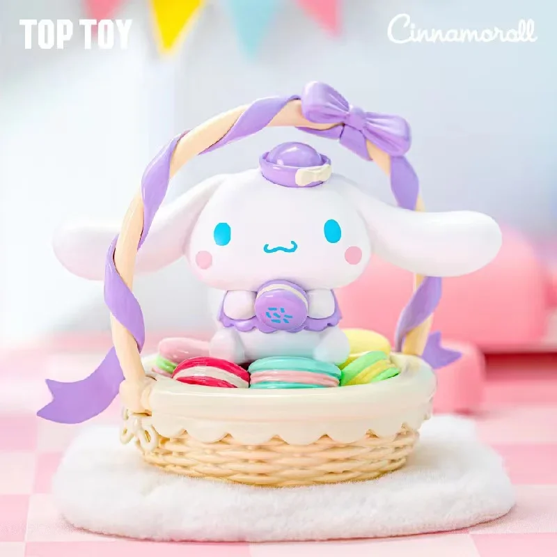 Kawaii Mystery Box Caja Ciega Sanrio Blind Box Surprise Doll Dessert Gift Series Cinnamon action Figure toy Birthday Girl Gift