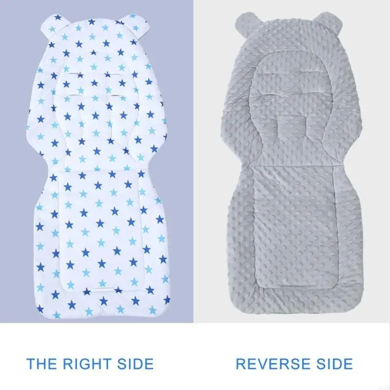 

Q22D Ergonomic Infant Strollers Liner Breathable Seating Pad Shockproof Toddler Cushion for Baby Comfortable and Safety