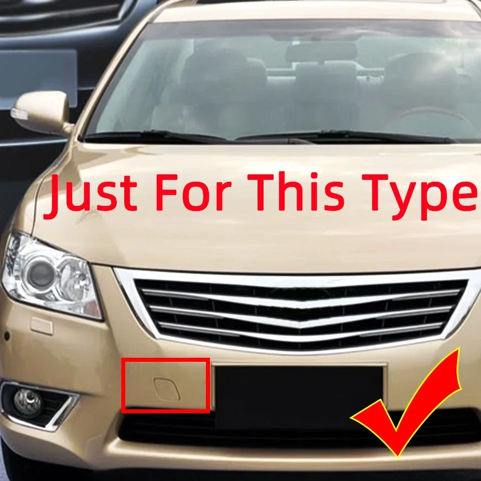 For Toyota Camry Aurion 2009 2010 2011 Car Front Bumper Towing Hook Cover Lid Tow Hook Hualing Trailer Cap Trim Hood Traction