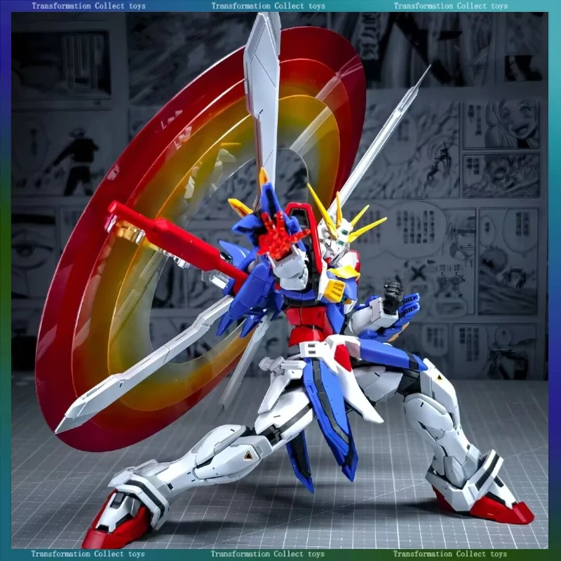 

В наличии: Модель FAT CAT MG 1/100 GOD, набор для сборки, специальная увеличенная версия RG 1/100, пластиковая модель-фигурка, игрушка.