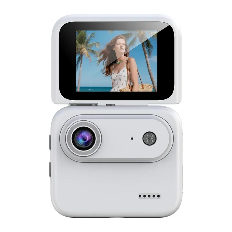 Kamera Lenovo Y360 z odchylanym ekranem, nagrywanie 4K Ultra HD, gotowa do VLOGów, stabilizacja obrazu, 143 °   Kamera rowerowa z obiektywem szerokokątnym — zdjęcie produktu 7