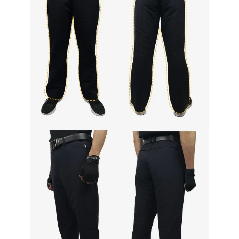 Pantalones antipuñaladas de nivel 5 para hombre, ropa de entrenamiento táctico, anticorte, resistente al desgaste, anticuchillos, color negro