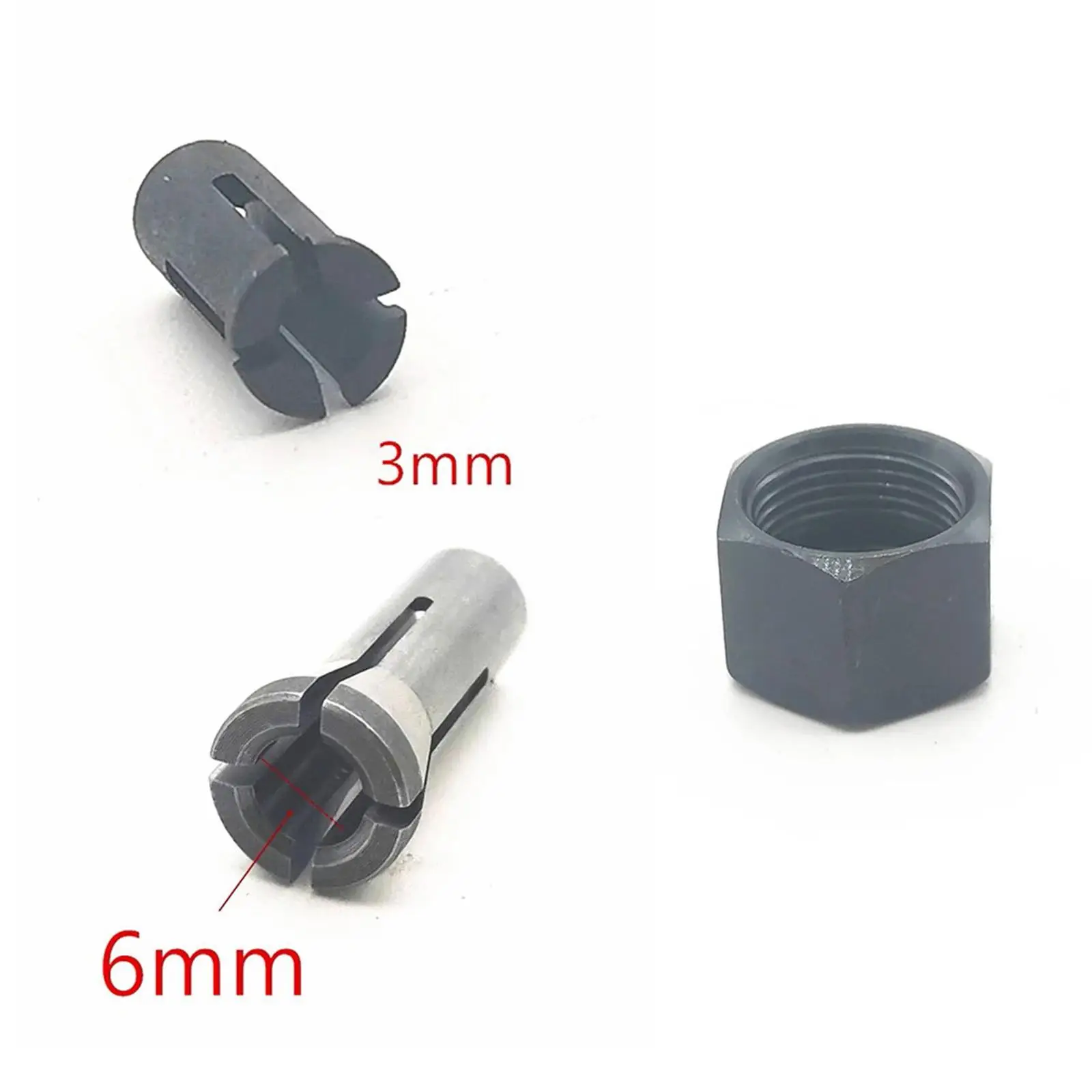 Collet Nut Collet Chuck for GD0603 GD0601 763627-4, Lightweight Accessory