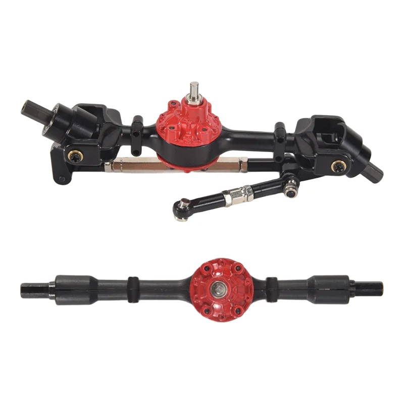 

AS96-Metal Front And Rear Axle For WPL C14 C24 C34 C44 B14 B24 1/16 RC Car Upgrades Parts Accessories