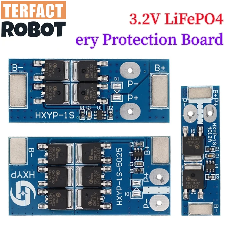 BMS 1S 12A 16A 24A 3.7V LiFePO4 Lithium Battery Protection Board 18650 4.2V Charging Voltage/Short Circuit/Overcharge Prevention