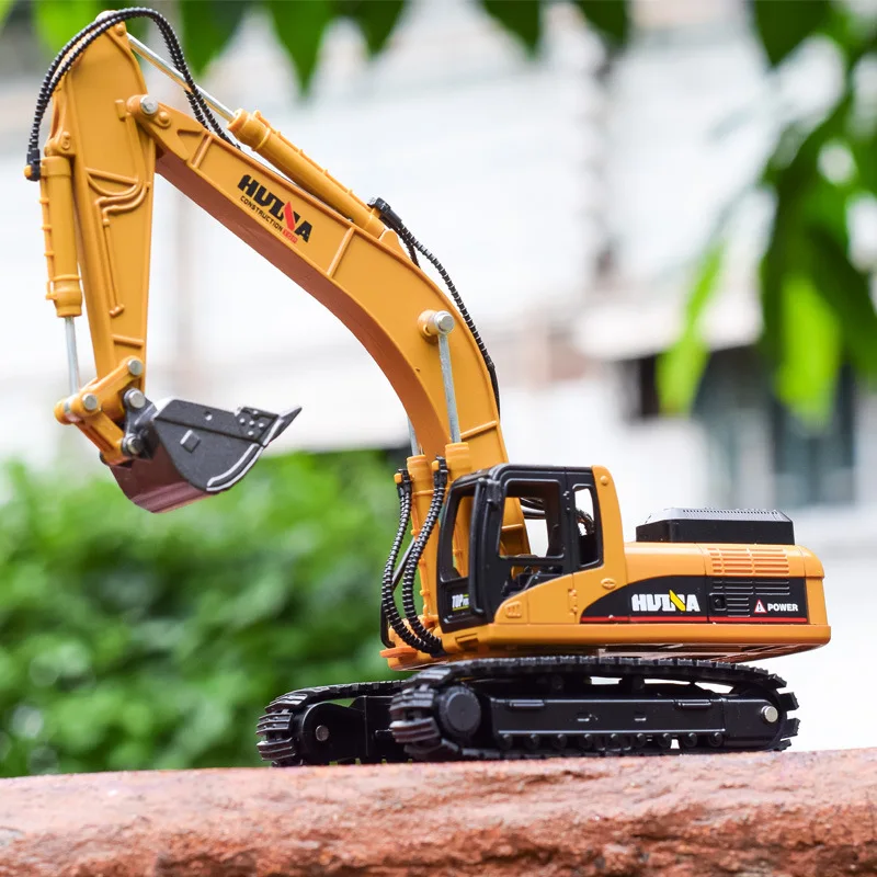 

Diecast Construction Car Model 1/50 Scale Alloy Casting Engineering Vehilces Toys Boy Gift Metal Excavator Bulldozer Mixer Model